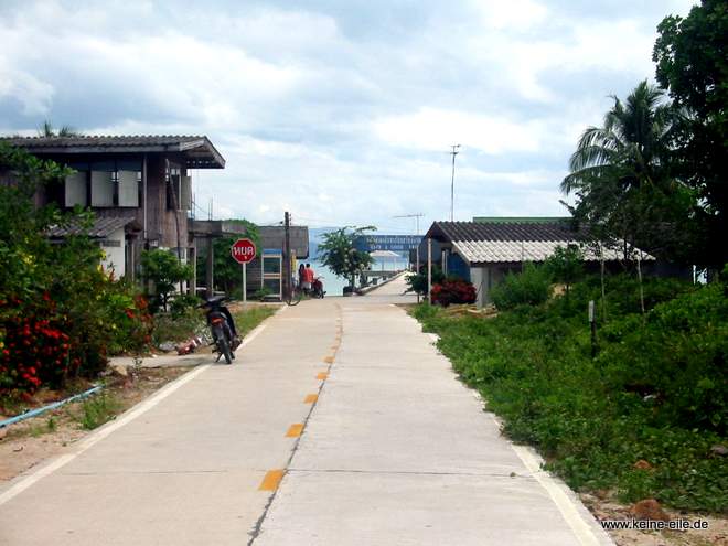 Thailand: Der Hafen von Ko Phayam