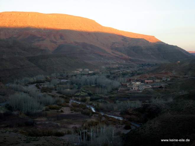 Roadtrip Marokko: Sonnenuntergang