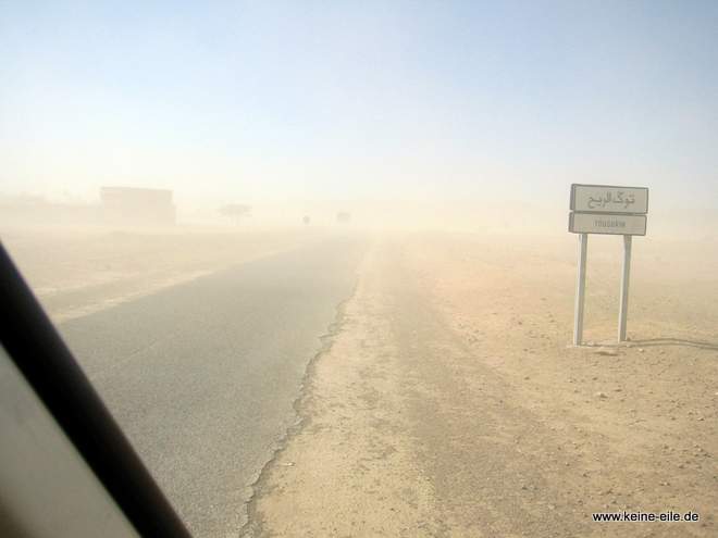 Roadtrip Marokko: Sandsturm