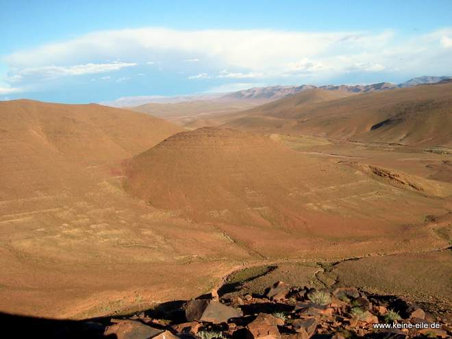 Roadtrip Marokko: Landschaft bei Agdz