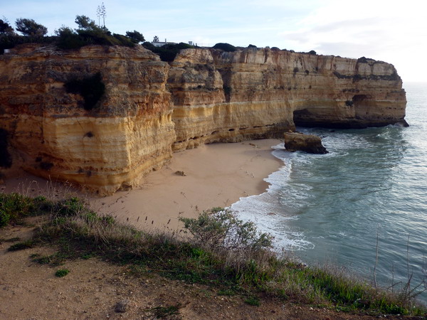 Reisebericht Praia da Marinha, Algarve, Portugal: Der Möwenstrand