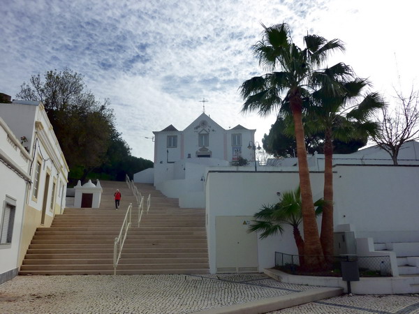 Die Kirche von Castro Marim, Algarve, Portugal