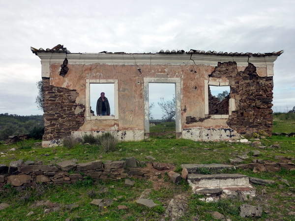 Ruine am Guadiana, Algarve, Portugal