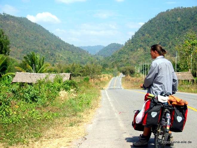 Radtour durch Nordthailand