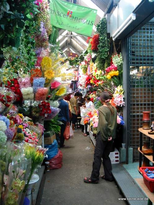 Radrundreise Thailand: Weekendmarket Bangkok