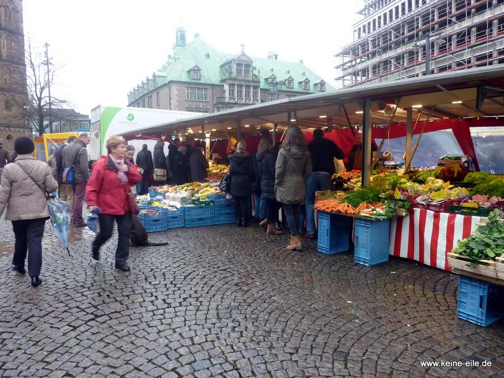 Wochenmarkt in Bremen