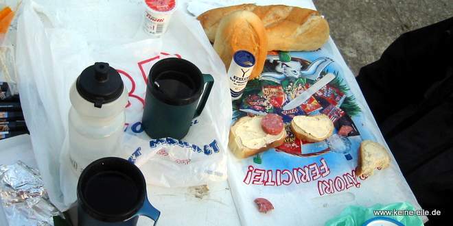 Radreise Rumänien: Frühstück