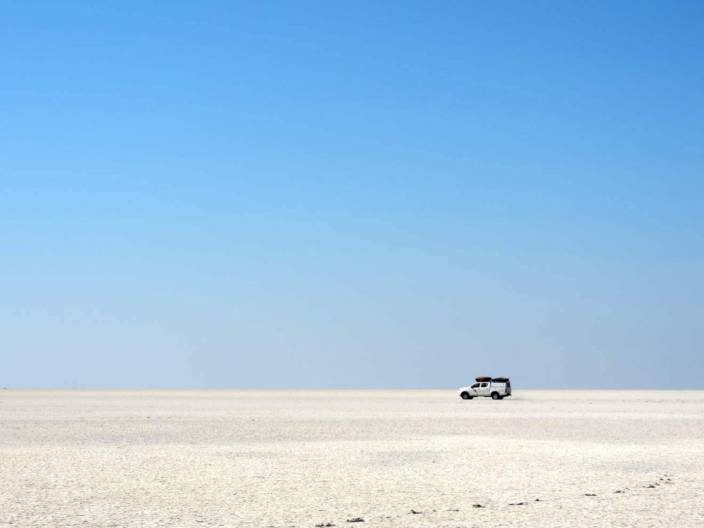 Botswana Selbstfahrer Rundreise: Makgadikgadi-Salzpfanne