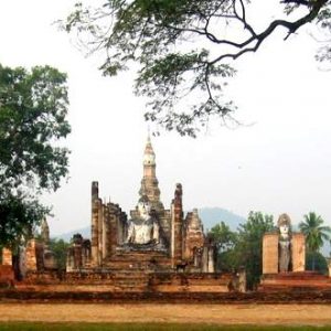 Palast- und Tempelanlagen in Sukhothai