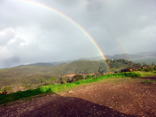 Regenbogen am Barragem Bravura