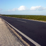 Straße zum Ende der Welt, Sagres, Cabo de Sao Vicente, Algarve, Portugal