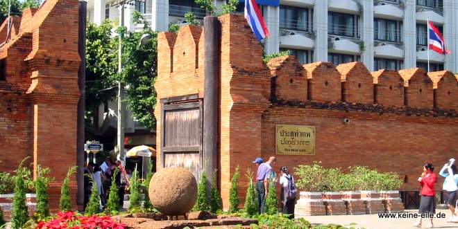 Stadtmauer Chiang Mai