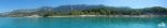 Verdonschlucht: Panorama vom Lac de Sainte-Croix