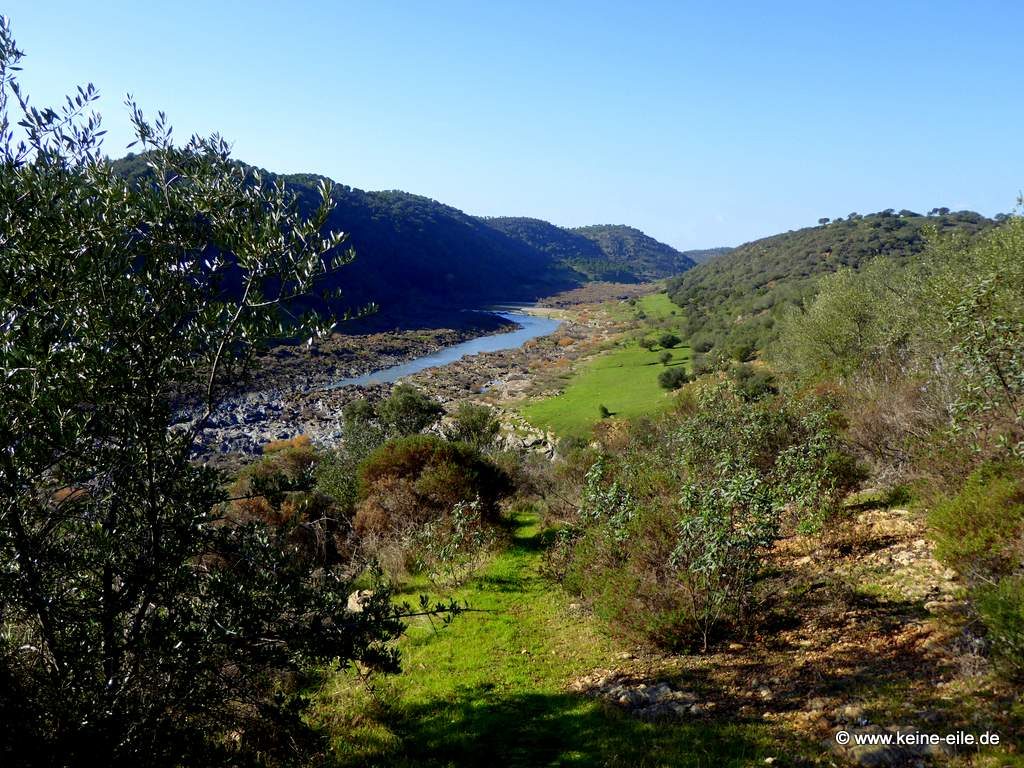 Überwintern in Portugal: Cascata do Pulo do Lobo