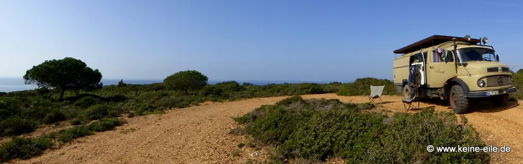 Überwintern Portugal Wohnmobil Algarve ©keine-eile.de