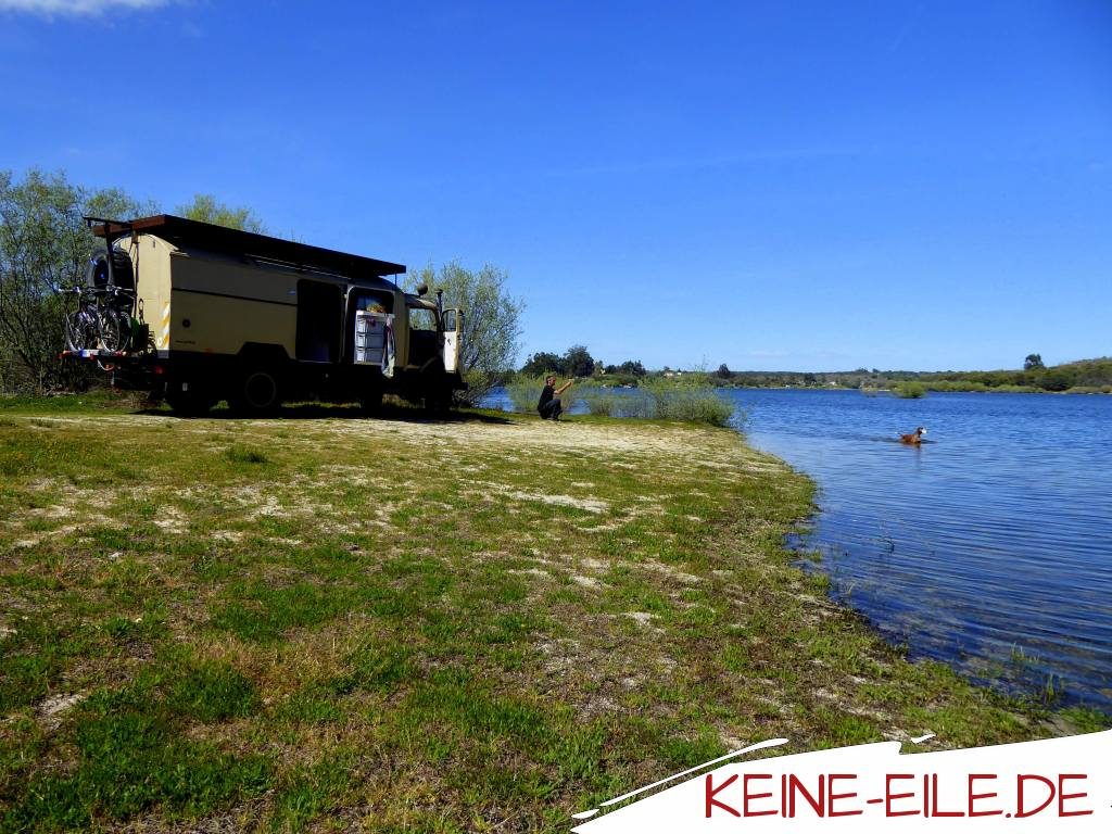Stausee bei Nisa, Portugal