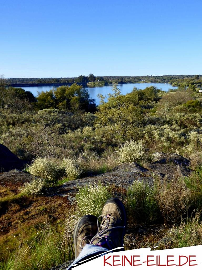 am Stausee bei Nisa, Portugal