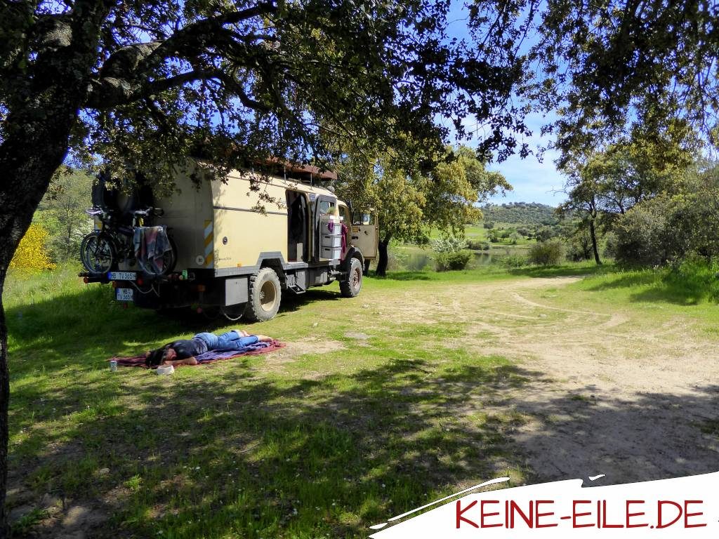 am Stausee bei Idanha Nova, Portugal