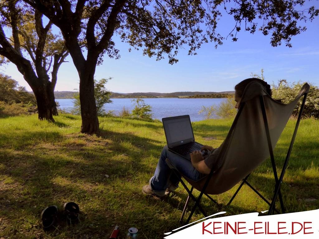 am Stausee bei Idanha Nova