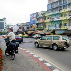 Beginn der Radreise in Bangkok