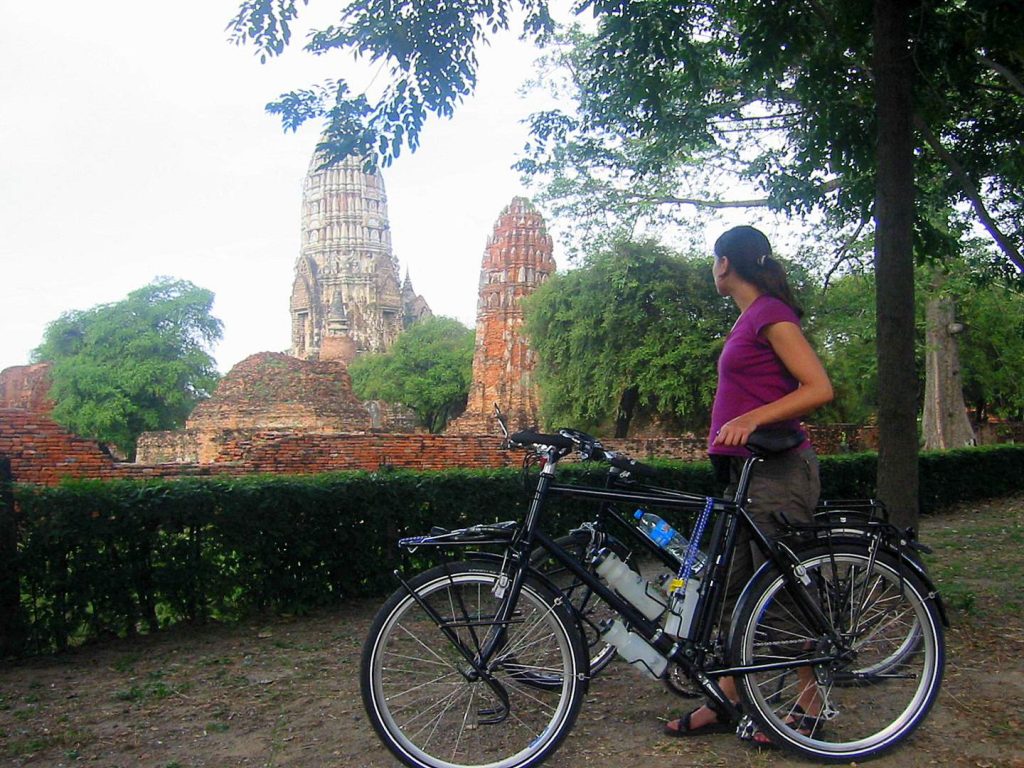 Ayutthaya mit dem Fahrrad