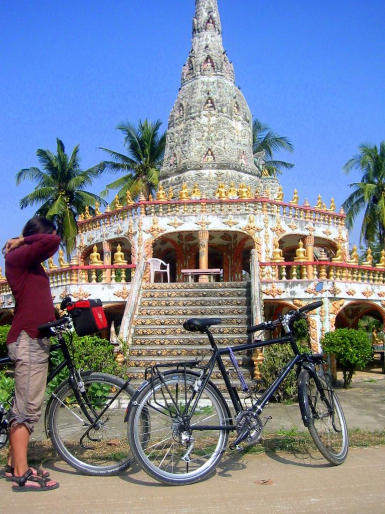 Mit dem Fahrrad nach Sukhothai