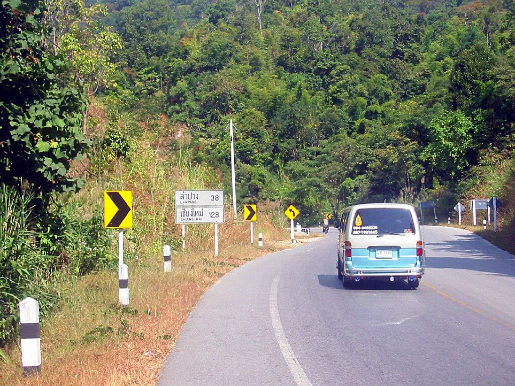 Straße nach Lampang