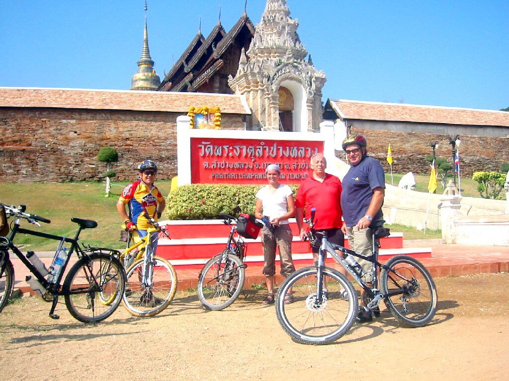 Mit dem Fahrrad nach Lampang
