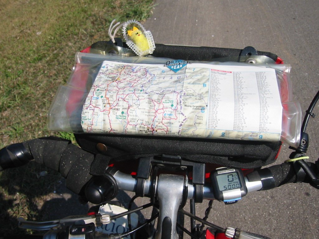 Packliste Backpacker Radreisen: Karten